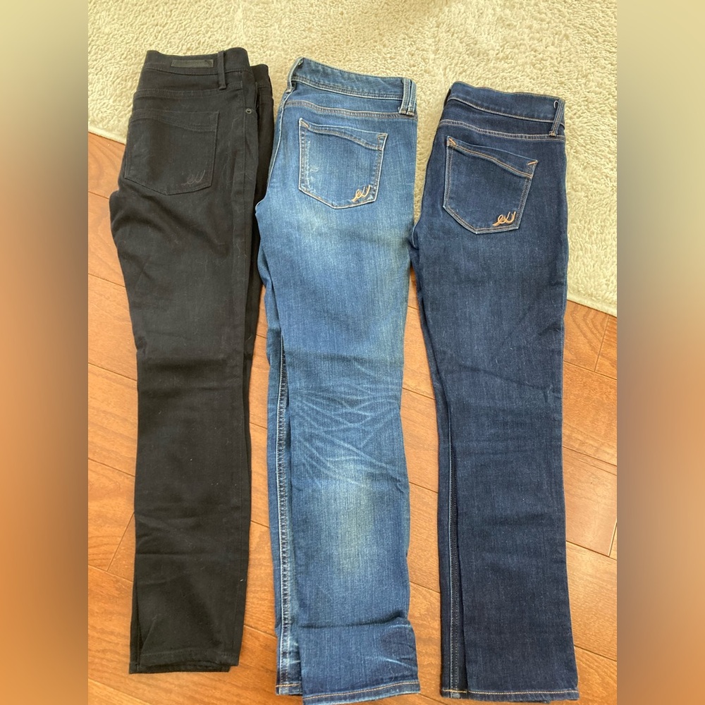 Express Women Jeans - Black, Light Blue, Dark Blue